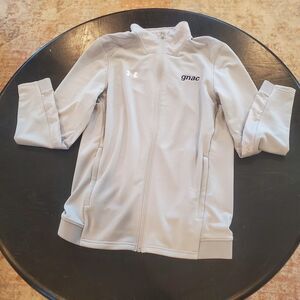 Under Armour Warm Up Full Zip Jacket Sz S Gray GNAC Jacket